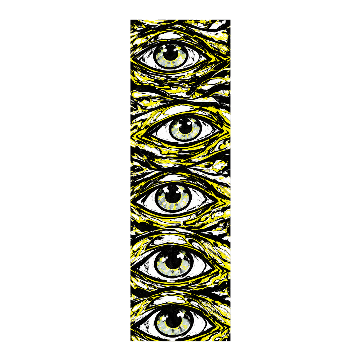 Distorted Eyes - Grip Tape for Electric Skateboard