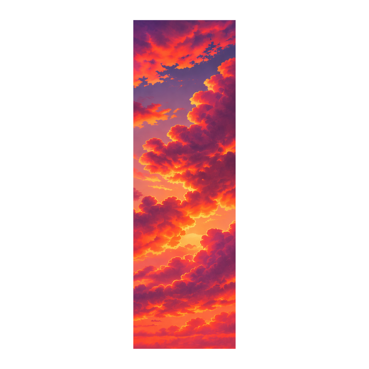 Golden Clouds - Grip Tape for Electric Skateboard