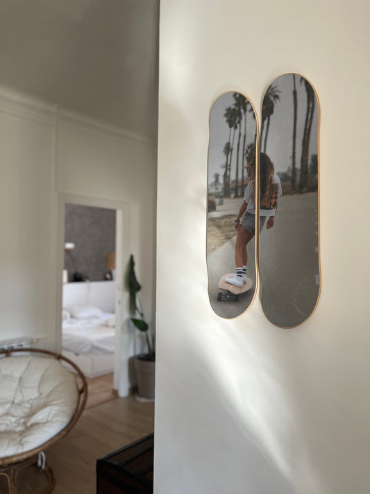 Custom Skateboard Wall Art - 3 Decks (Printed Grip Tapes)