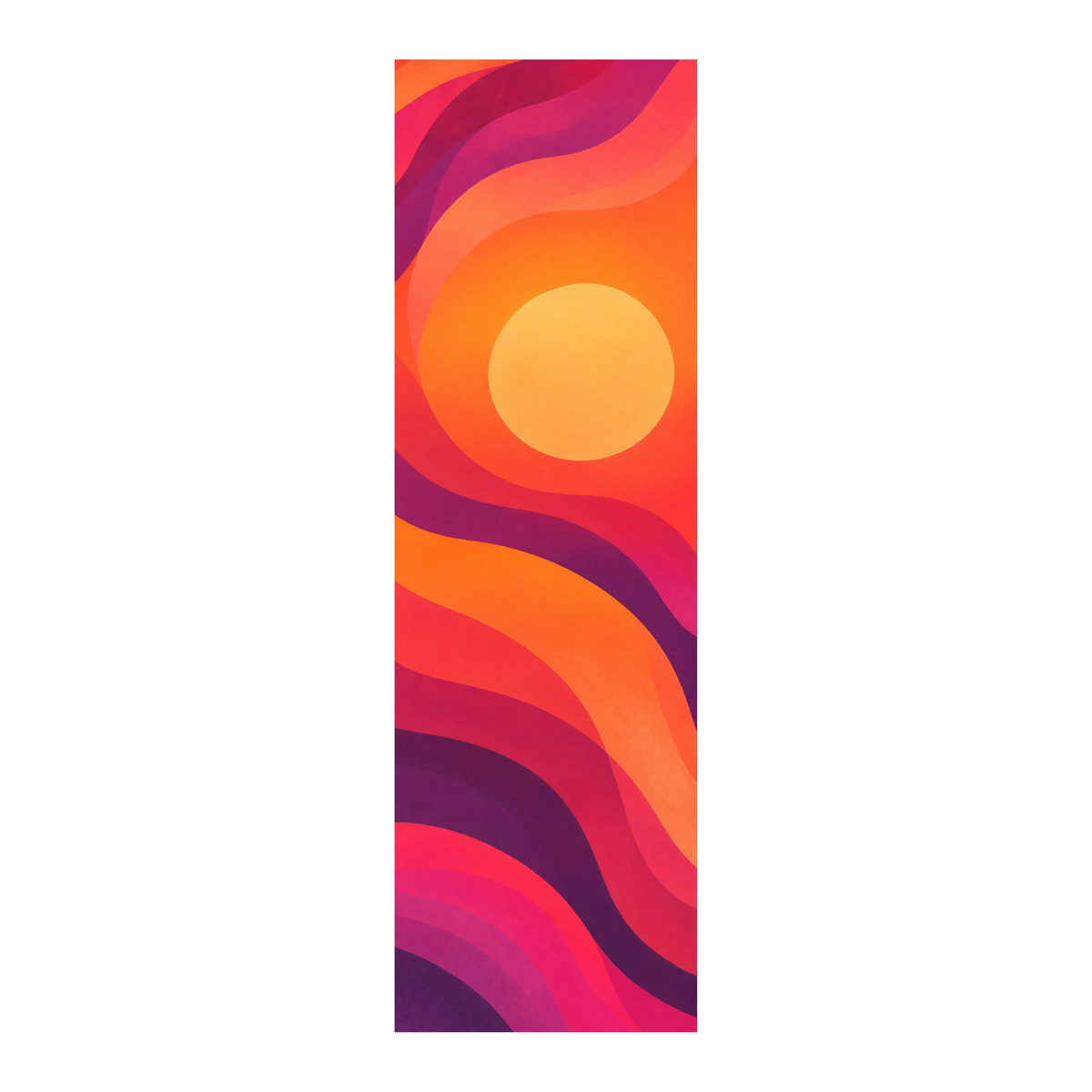 Abstract Sun - Grip Tape for Electric Skateboard