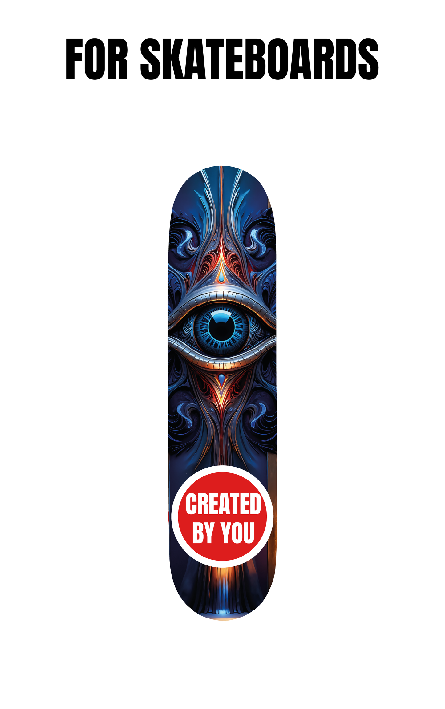 GRIP TAPE PERSONNALISE POUR SKATEBOARD ELECTRIQUE - IMPRESSION COULEUR