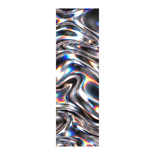 Metallic Ripples - Grip Tape for Electric Skateboard