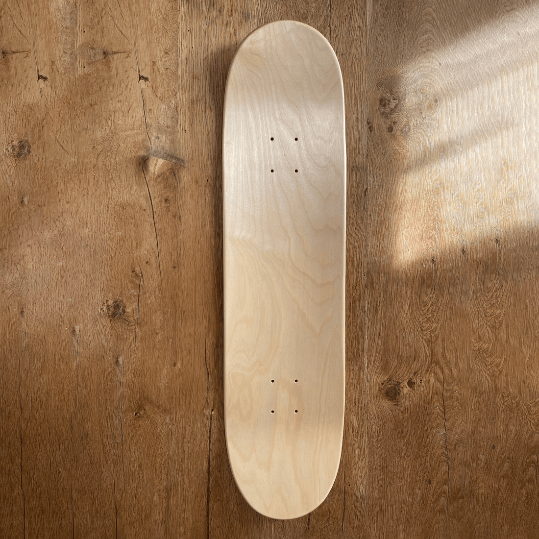 Natural Blank Skateboard Deck – YOC Grip™