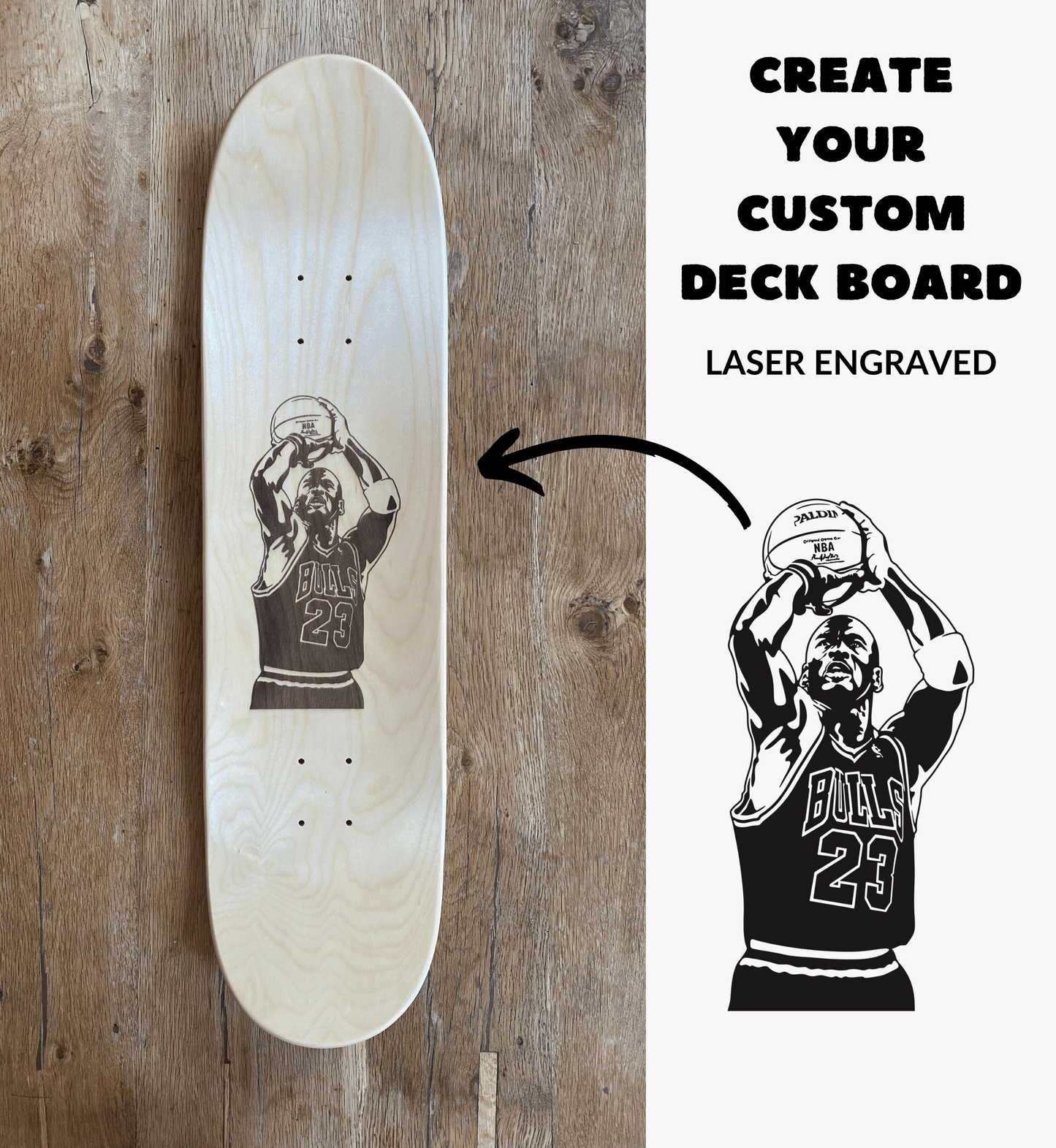 CUSTOM SKATEBOARD DECK - WALL DECORATION - YOC Grip™